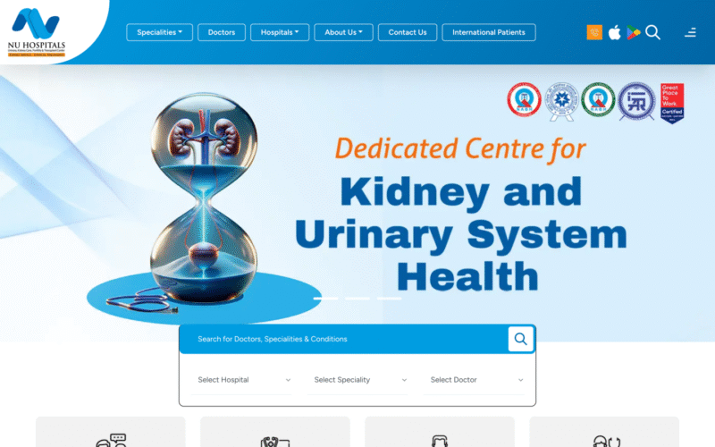 Project Created for NU Hospitals using PHP as technology base
