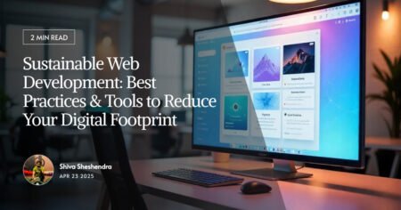 Project Created for Sustainable Web Development and the Tools to Help You Get There using PHP as technology base