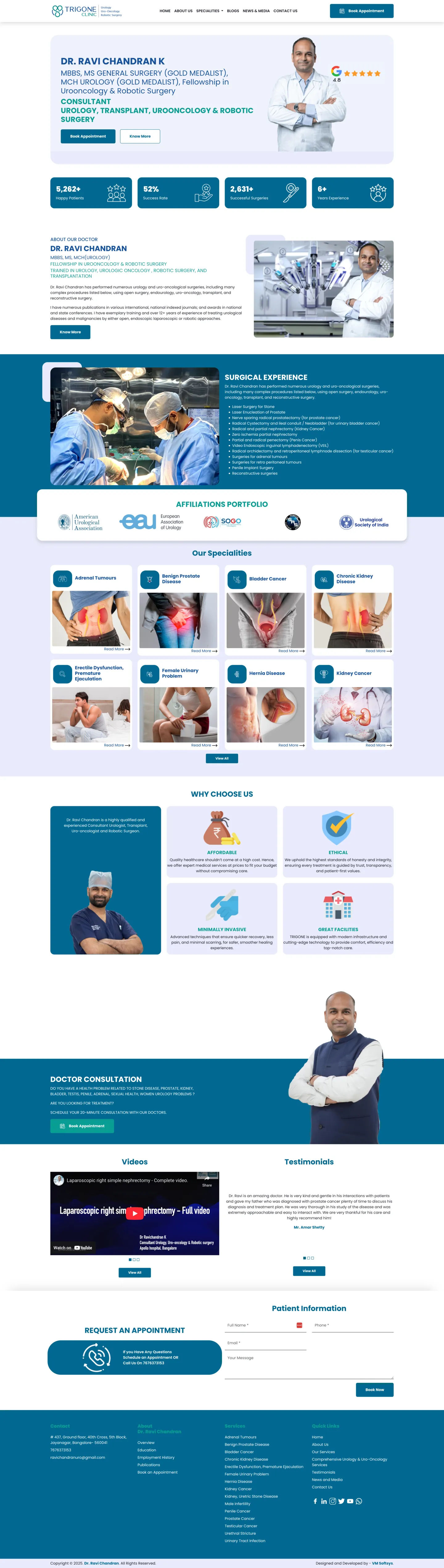 Trigone Clinic – Dr. Ravichandran