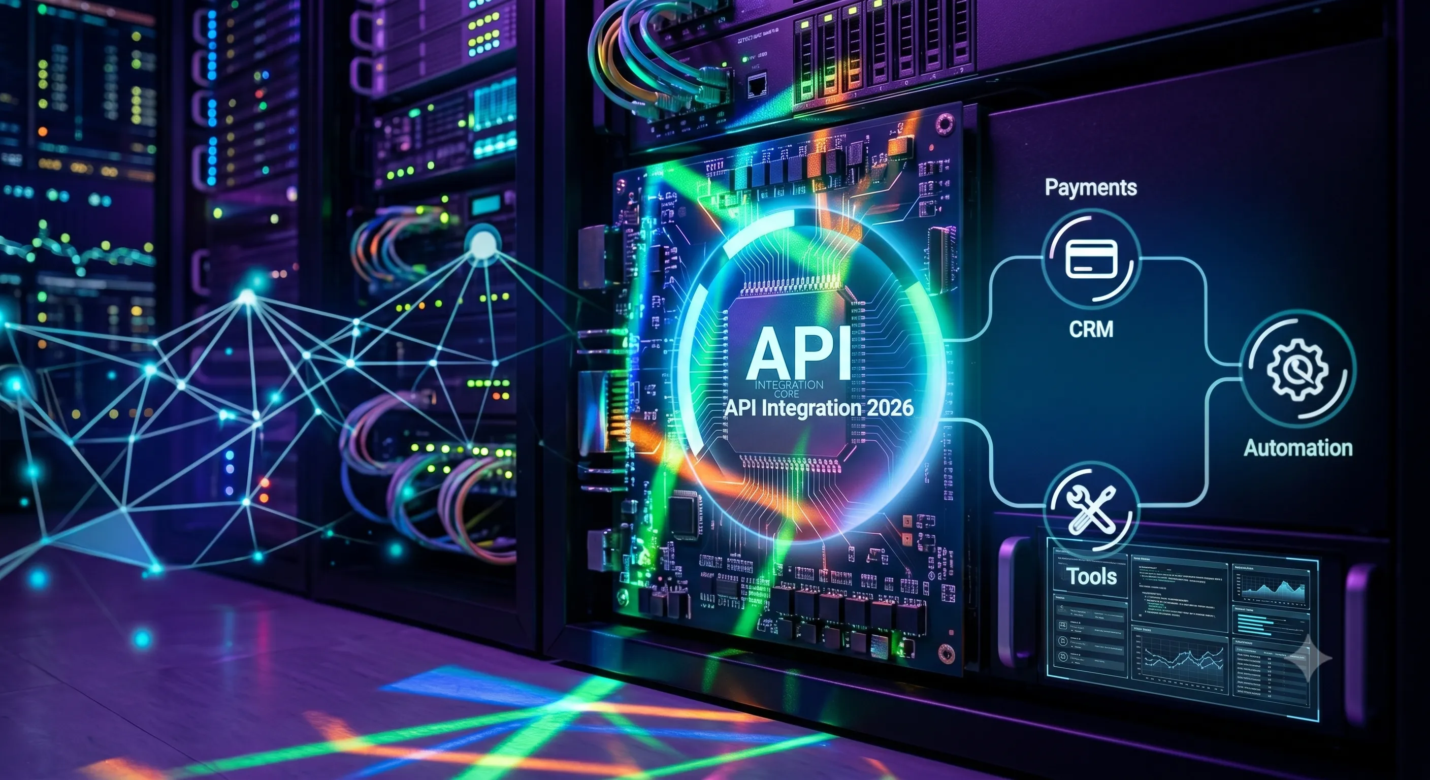 API Integration in Web Development: How Businesses Connect Tools, Payments, CRM & Automation in 2026
