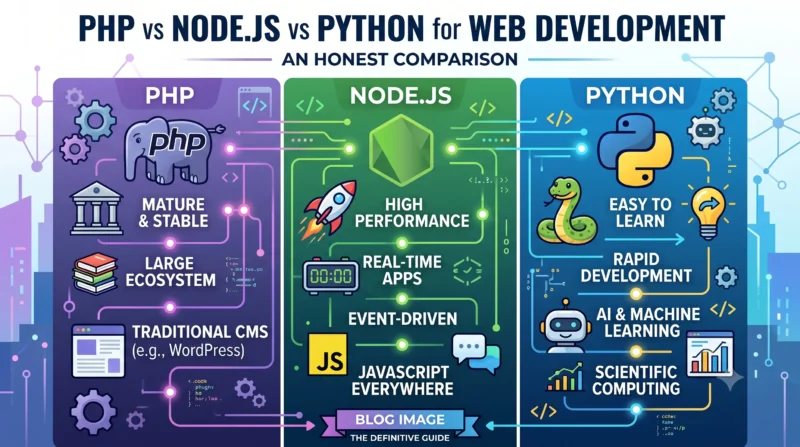 Project Created for PHP vs Node.js vs Python for web development using PHP as technology base