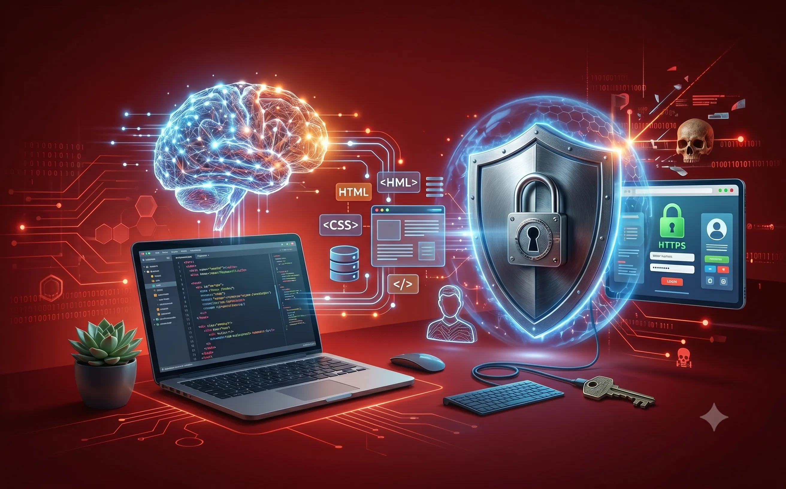 Using AI in Web Development Without Compromising Security