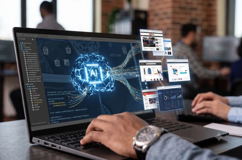 Project Created for How AI Agents Will Interact With Websites in the Future using PHP as technology base